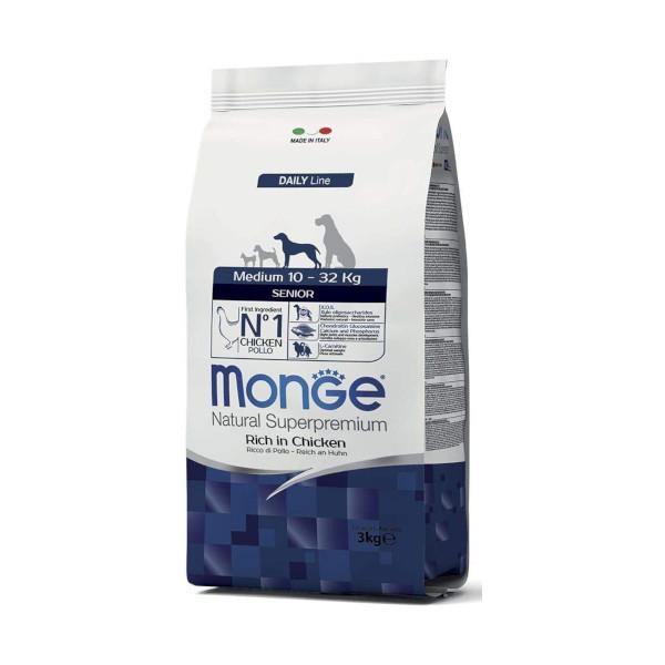 Monge Natural Superpremium Medium Senior 3kg Monge Natural Superpremium Medium Senior 3kg